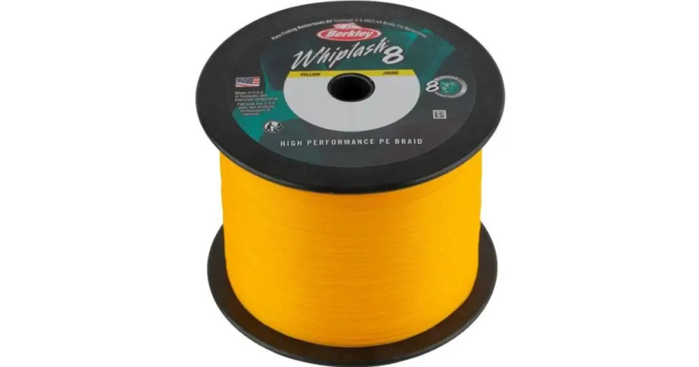 Pouze Dnes Berkley Splétaná Šňůra Whiplash 8 Yellow Metráž - 0,10 mm 14,8 kg