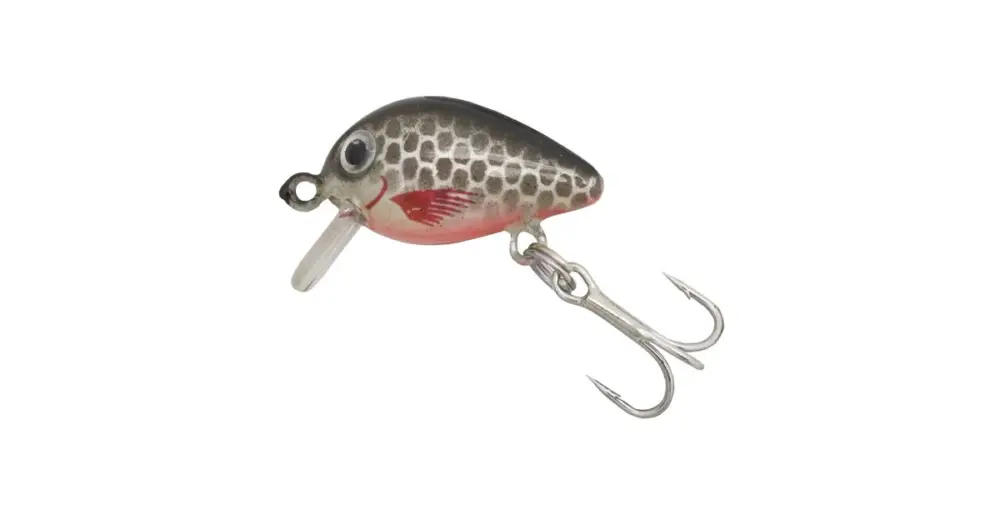 Kamasaki Wobler Bug Stříbrná-Červená 2,5 cm 1,5 g Poslední Šance