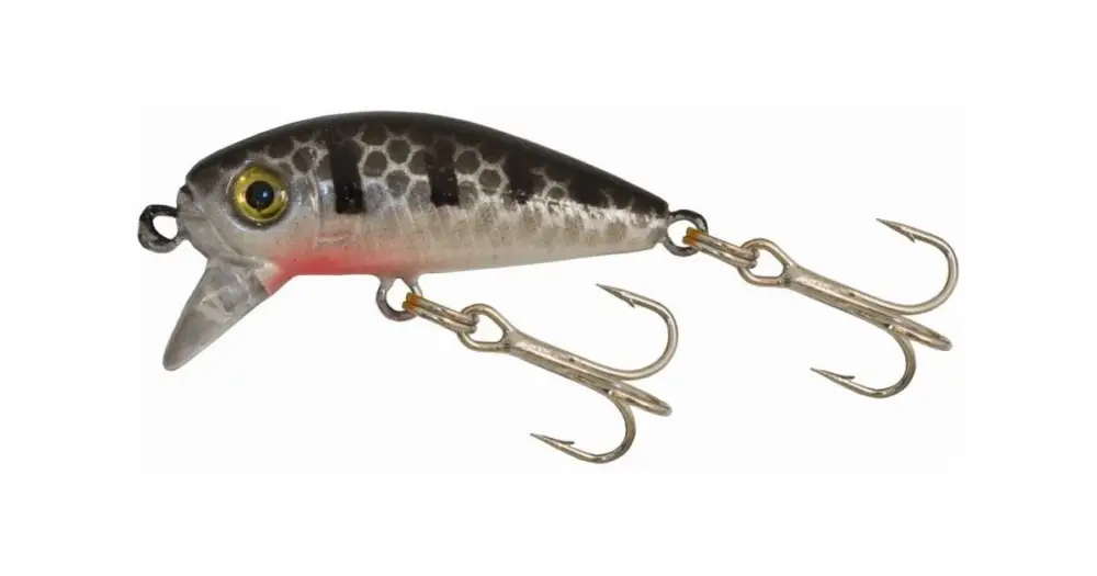 Kamasaki Wobler Perch 1 Stříbrná-Černé Pruhy 3 cm 3 g Jen Po Omezenou Doba