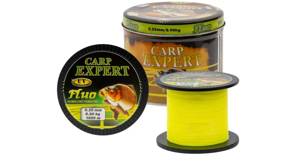 Doprava Zdarma Carp Expert Vlasec V Plechové Doze UV Fluo Žlutý 1000 m