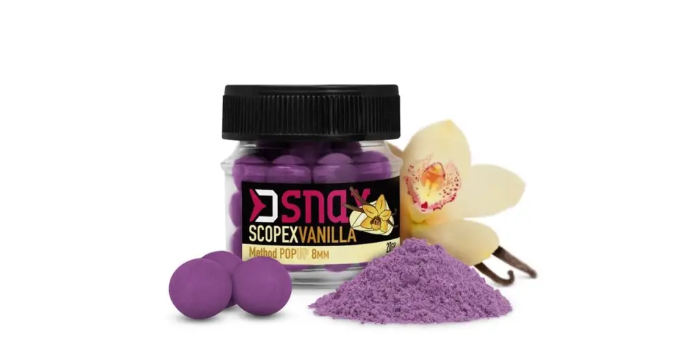 Delphin Pop Up Nástraha D Snax Pop Scopex Vanilka 20 g - 8 mm Dokud Zásoby Vydrží