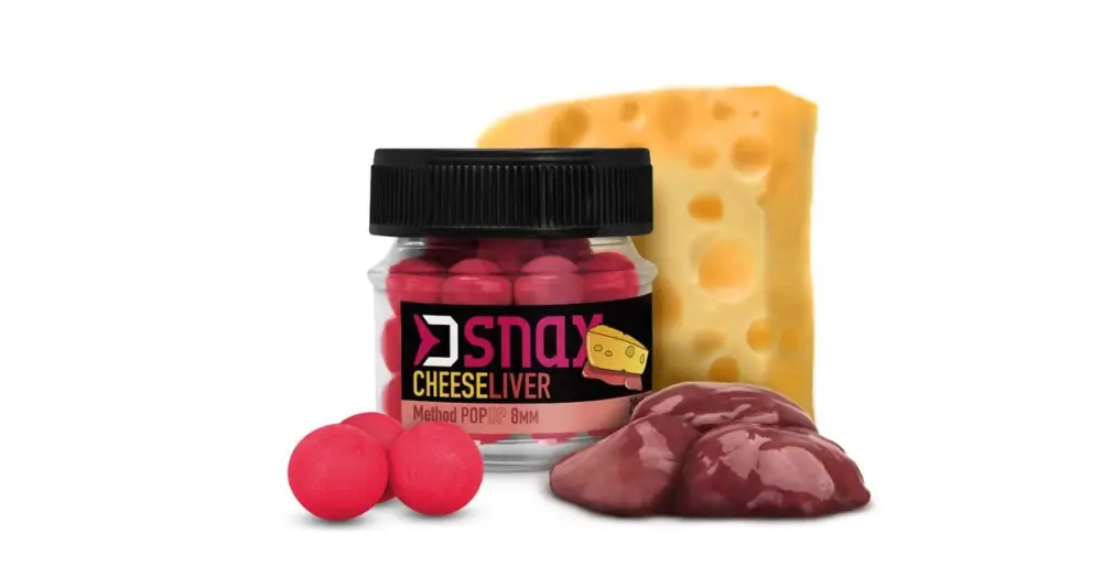 Delphin Pop Up Nástraha D Snax Pop Sýr Játra 20 g - 10 mm Horká Nabídka