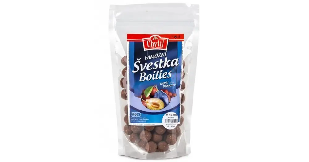 Pouze Dnes Chytil Boilies Famózní Švestka - 16 mm 250 g