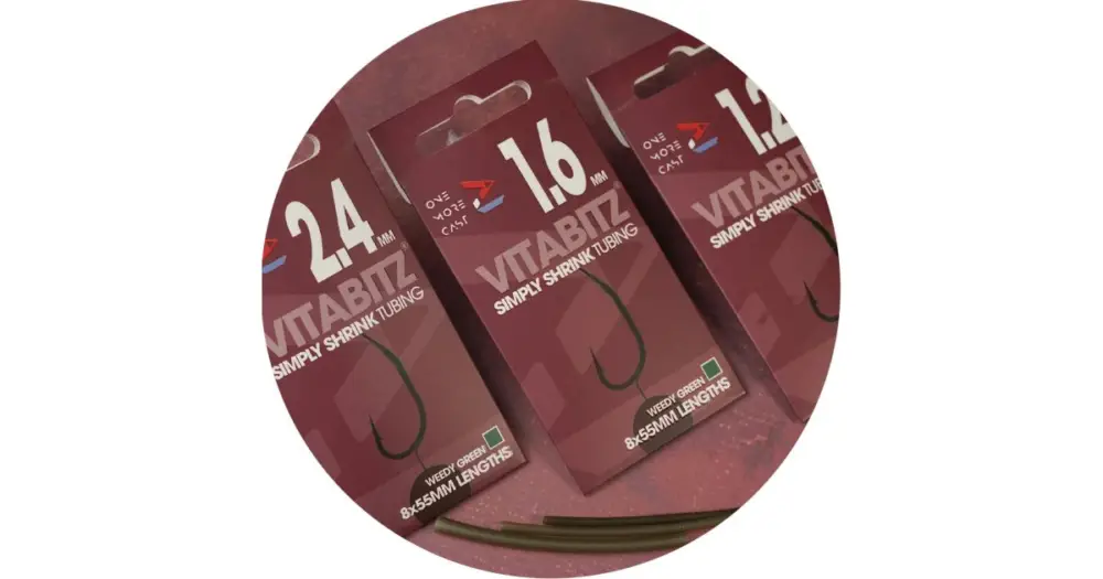 Jen Po Omezenou Doba One More Cast Smršťovací Hadička Vitabitz Simply Shrink Tubing Green 8 x 55 mm - 1,6 mm