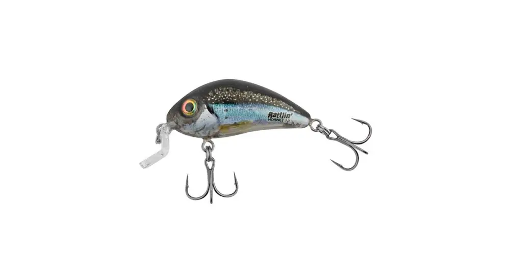 Nejlepší Volba Salmo Wobler Rattlin Hornet Shallow Runner Clear Holo Smelt - 3,5 cm