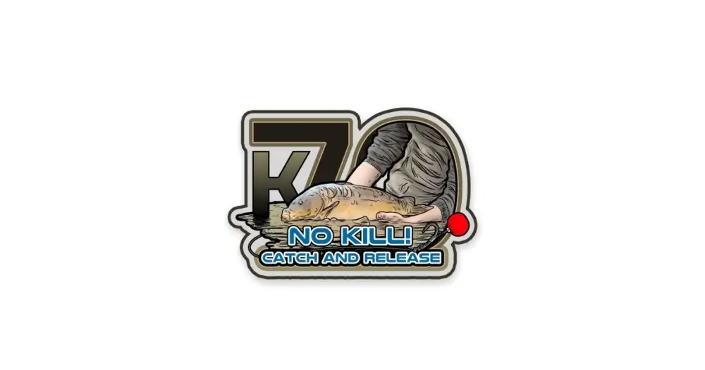 Dokud Zásoby Vydrží 4ANGLERSDESIGN Samolepka 53 K70 No Kill Catch and Release