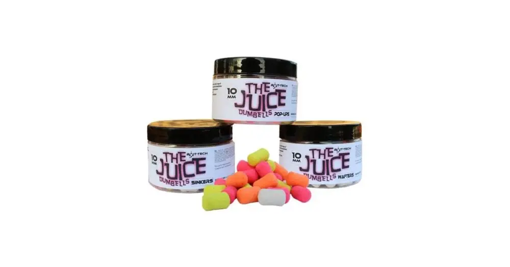 Nejlepší Volba Bait-Tech Plovoucí Nástraha The Juice Dumbells Pop-Ups 100 ml