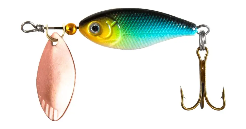 Finální Výprodej Wizard Chub Spinner Modrý 4 cm 8 g