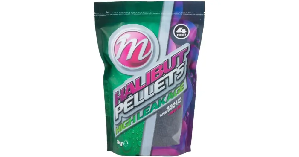 Mainline Pelety Activated Halibut Pellets 1 kg - 4 mm Akce
