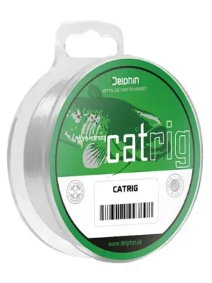 Akční Nabídka Delphin Návazcový Vlasec CatRIG Transparentní - 1,00 mm 45,8 kg