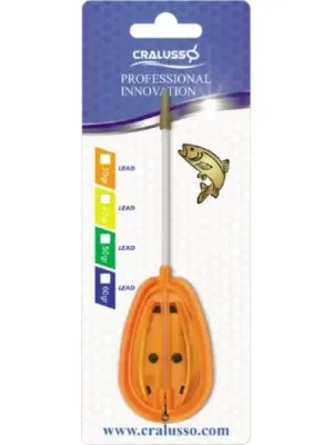 Aktuální Cralusso Krmítko + Plnící Forma Rocket Method Oranžový - 30 g