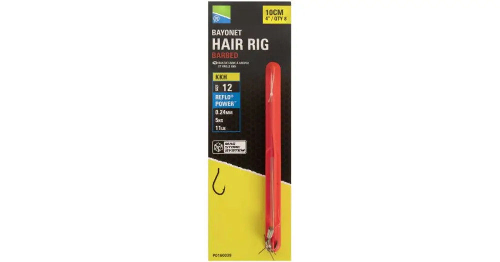 Preston Innovations Návazec Bayonet Hair Rigs 10 cm - Velikost Háčku 10 Omezená Nabídka