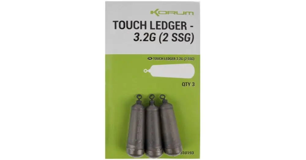 Vysoce Kvalitní Korum Zátěž Touch Ledger 3,2 g 3 ks