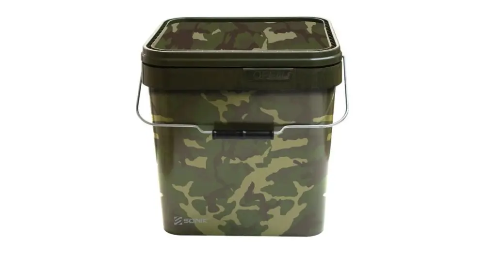 Aktuální Sonik Kbelík Camo Square Bucket - 17 l