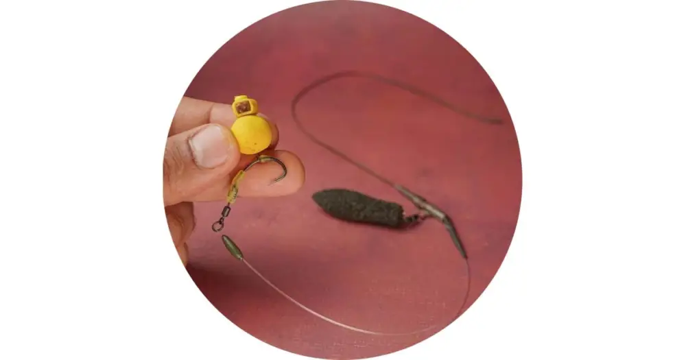 Speciální Cena One More Cast Hotový Návazec Meta Terminal Tackle All-In-1 Rig Fuzed Leader Leadclip Cornello Spinner - Velikost 6
