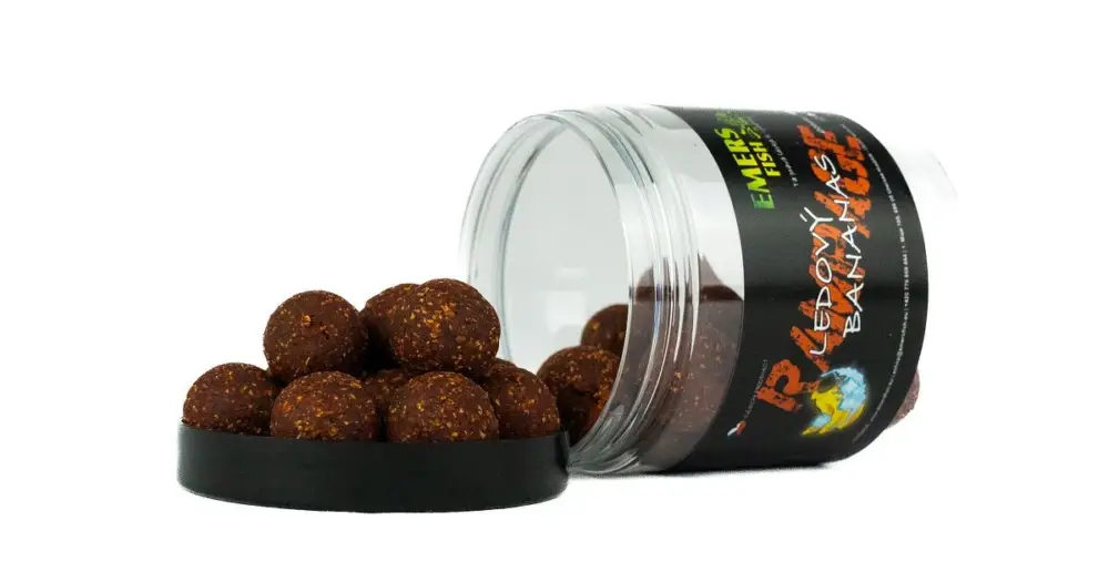 Emersfish Boilie Rampage Ledový Bananas 100 g - 24 mm Levný
