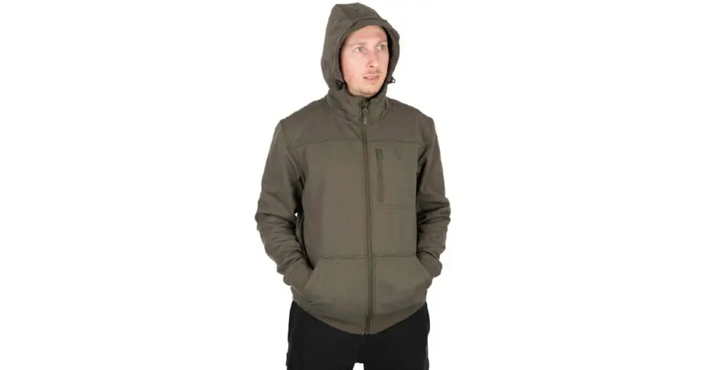 Aktuální Fox Bunda Collection Soft Shell Jacket Green Black