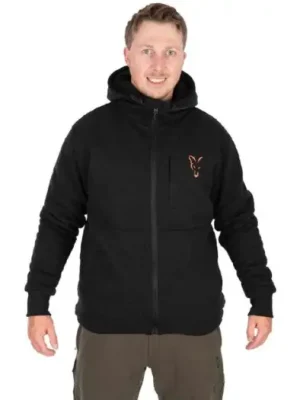 Zlevněný Fox Bunda Collection Sherpa Jacket Black Orange - XXL