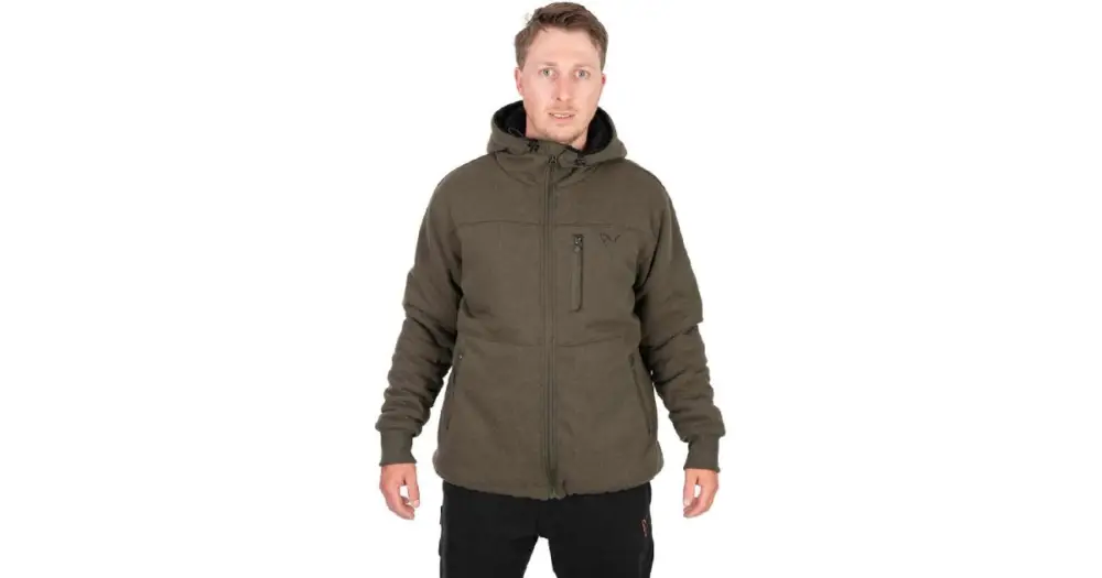 Levný Fox Bunda Collection Sherpa Jacket Green Black - S