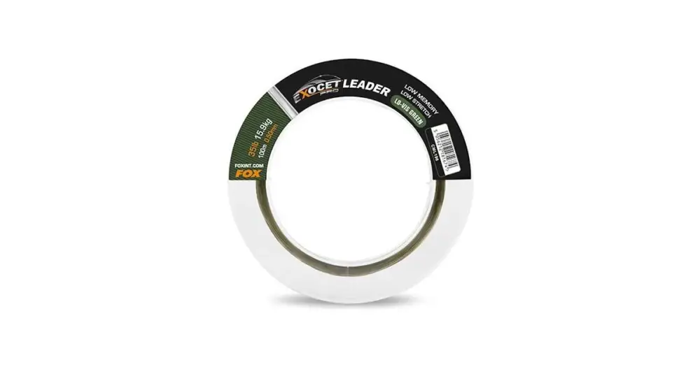 Sleva Fox Vlasec Exocet Pro Low Vis Green Leader - 100 m 0,50 mm 15,9 kg