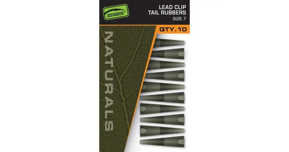 Fox Převleky Naturals Lead Clips Tail Rubbers Size 7 Ihned K Objednání
