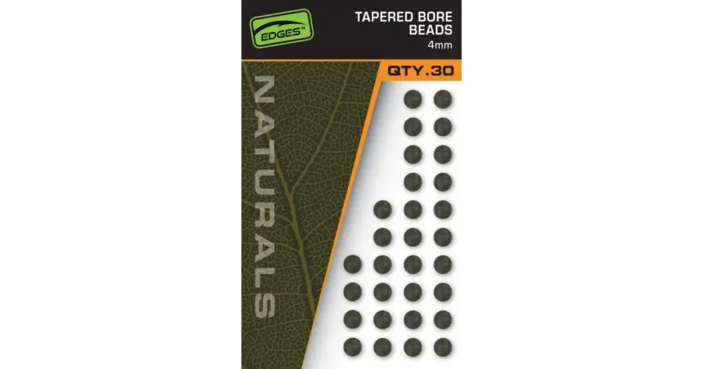 Vrácení Zdarma Fox Nárazové Kuličky Naturals Tapered Bore Beads 30 ks - 4 mm