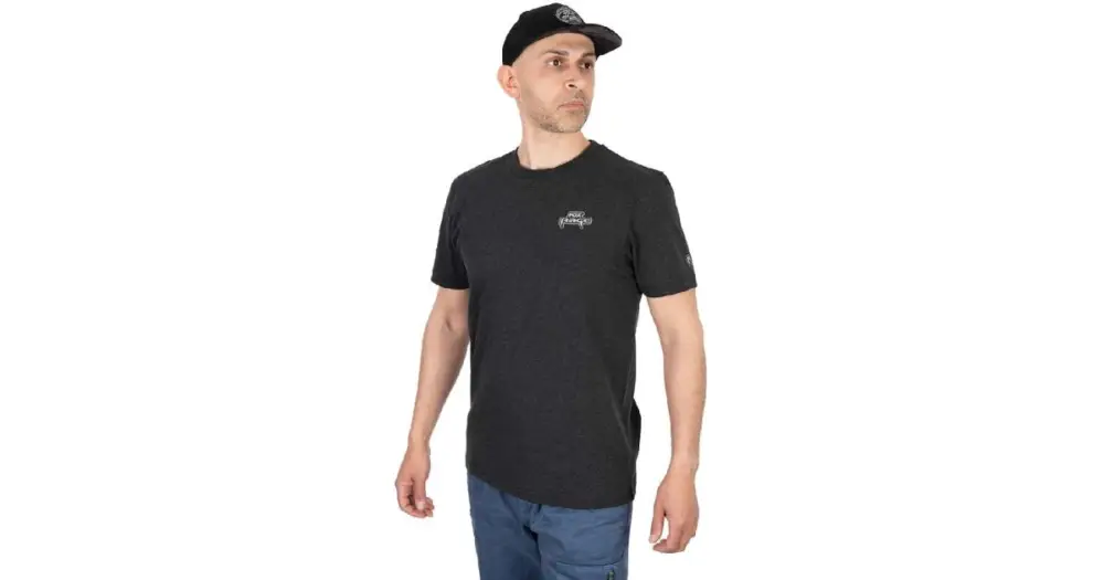 Značkový Fox Rage Tričko Voyager Tee DarK Grey - M