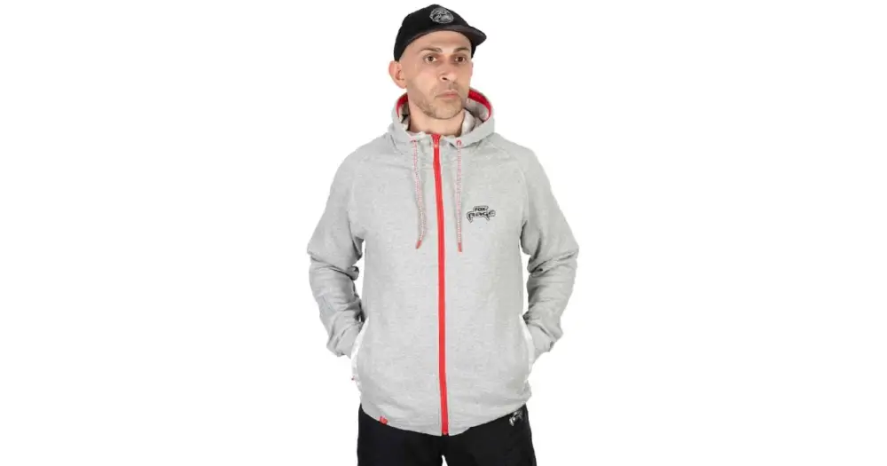 Fox Rage Mikina Voyager Hoody Light Grey - XXL Rychlé Dodání