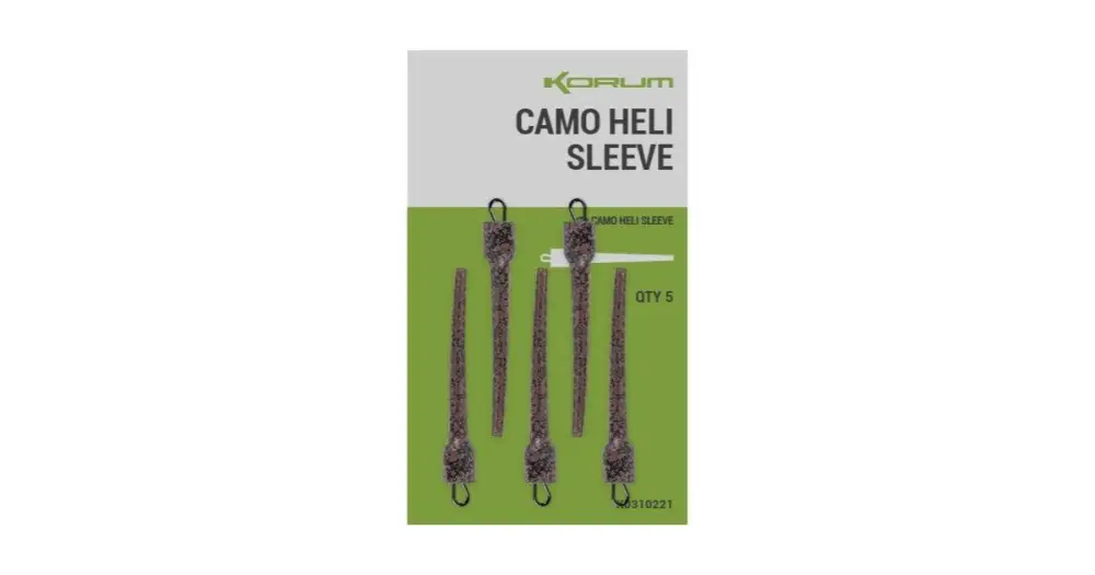 Akce Korum Převleky Camo Heli Sleeve 5 ks