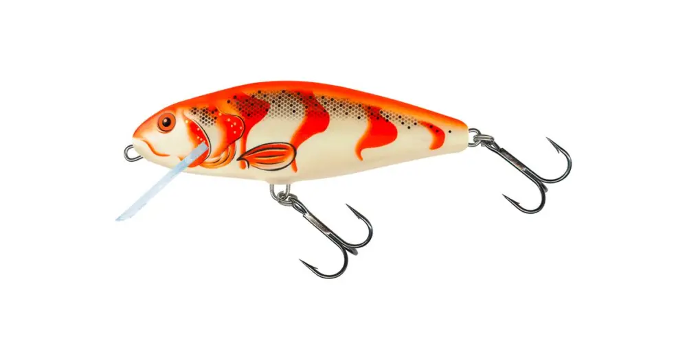 Originální Salmo Wobler Perch Floating Albino Perch