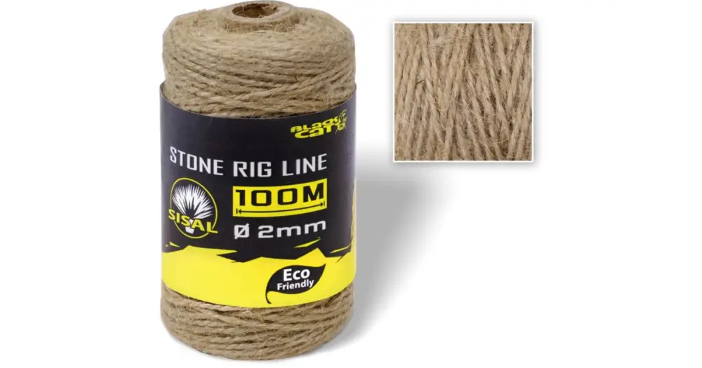 Přímo Od Výrobce Black Cat Šňůra Stone Rig Line 70 m 3,2 mm