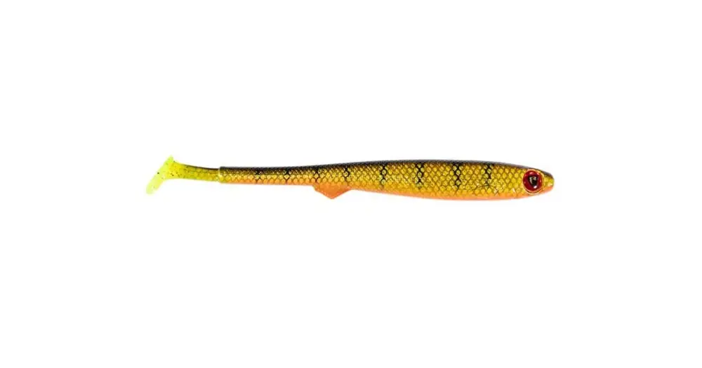 Sezónní Sleva Fox Rage Gumová Nástraha Slick Fast Super Soft UV Natural Perch - 15 cm