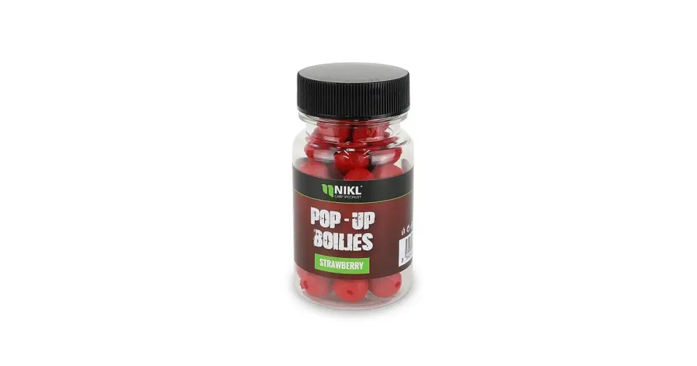 Nikl Plovoucí Boilies Strawberry - 10 mm 20 g Oblíbený