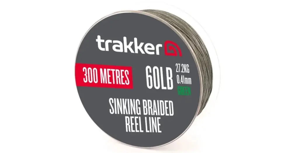 Pouze Dnes Trakker Kmenová Šňůra Sinking Braid Reel Line 300 m - 0,41 mm 27,2 kg 60 lb