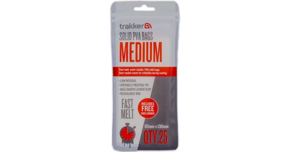 Trakker PVA Sáček Solid PVA Bags 25 ks - Medium Must-Have