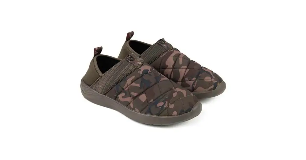 Odeslání Ihned Fox Pantofle Camo/Khaki Bivvy Slipper - 46