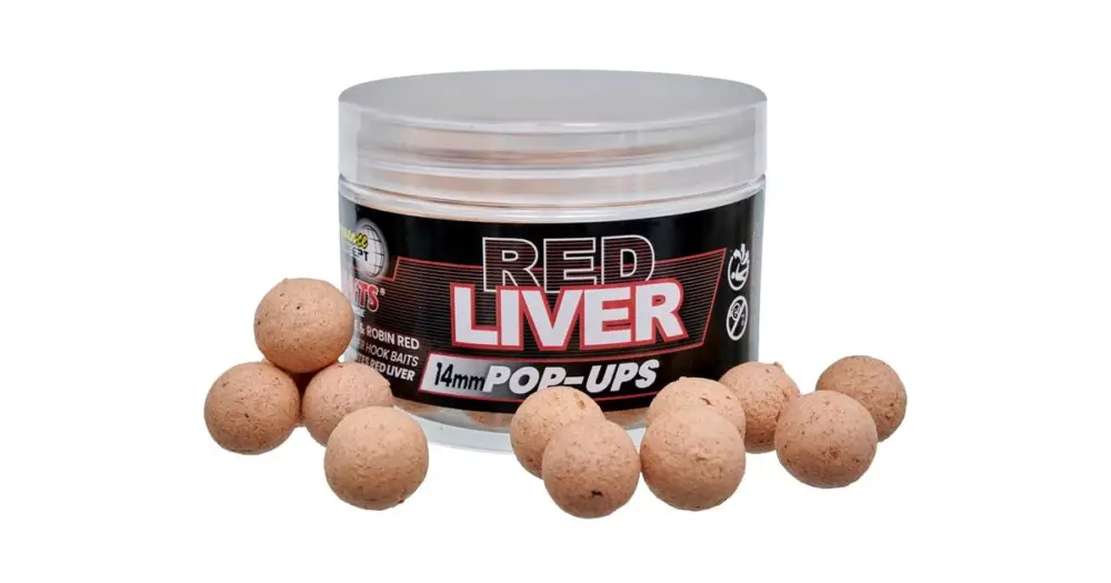 Nízká Cena Starbaits Plovoucí Boilie Red Liver 50 g - 14 mm