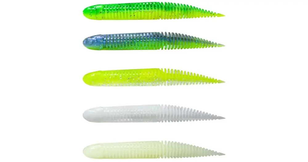 Savage Gear Gumová Nástraha Ned Dragon Tail Slug Dark Water Mix 5 ks - 7,2 cm 3 g Horká Nabídka
