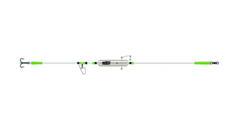 Rychlé Dodání Madcat Návazec Adjustable River Rigs Nose Clip Triple 250 cm 1,3 mm 165 lb