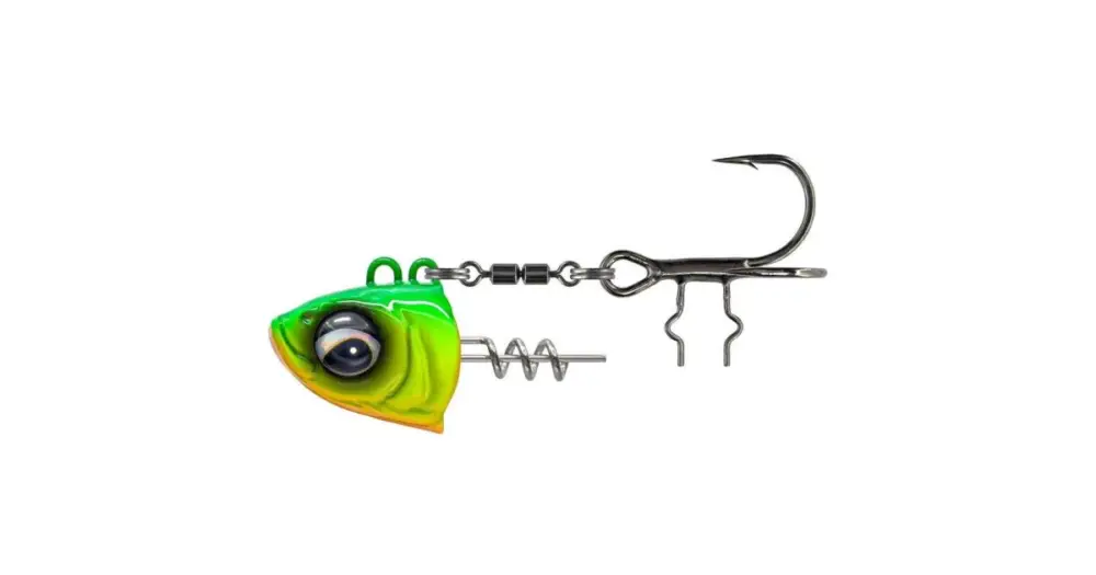 Must-Have Savage Gear Monster Vertical Heads Chartreuse - 40 g #1