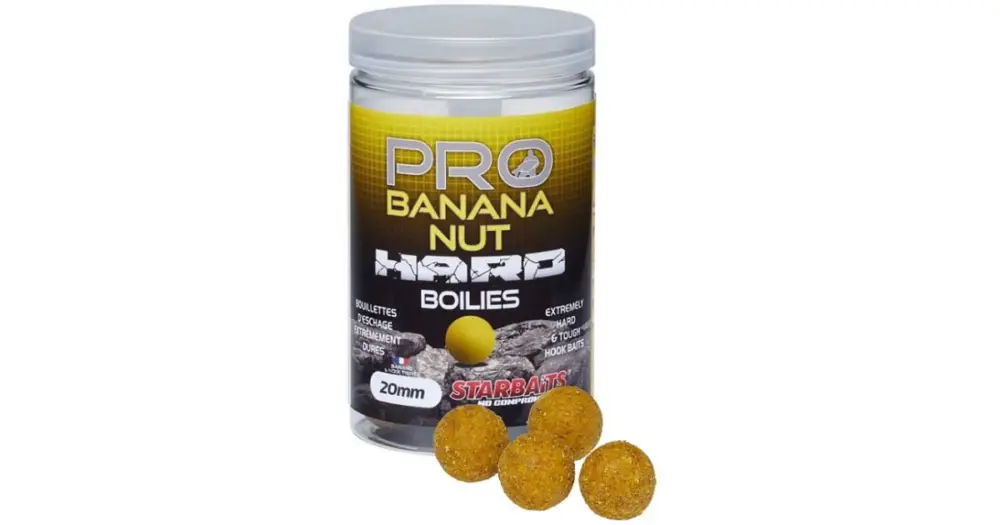 Starbaits Boilie Hard Pro Banana Nut 200 g Značkový