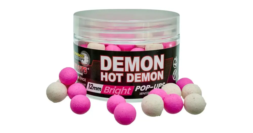 Starbaits Pop Up Bright Hot Demon 50 g - 14 mm Přímo Od Výrobce
