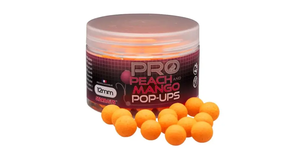 Must-Have Starbaits Pop Up Pro Peach & Mango 50 g - 16 mm
