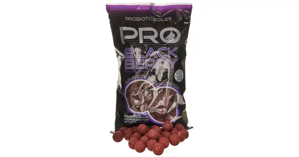 Starbaits Boilies Probiotic Pro Blackberry - 800 g 24 mm Nejlepší Cena