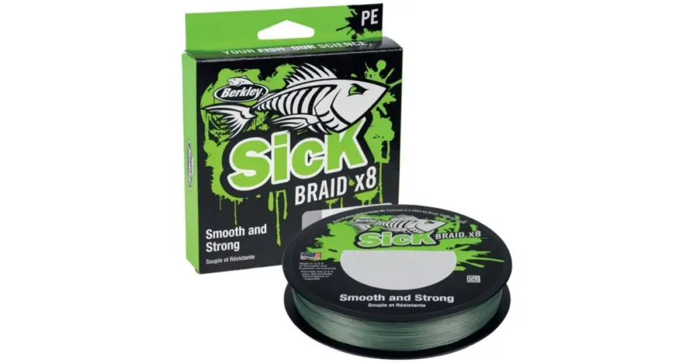 Akce Berkley Splétaná Šňůra Sick Braid x8 150 m
