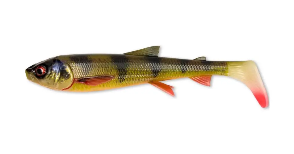 Savage Gear Gumová Nástraha 3D Whitefish Shad Perch - 23 cm 94 g Dokud Zásoby Vydrží
