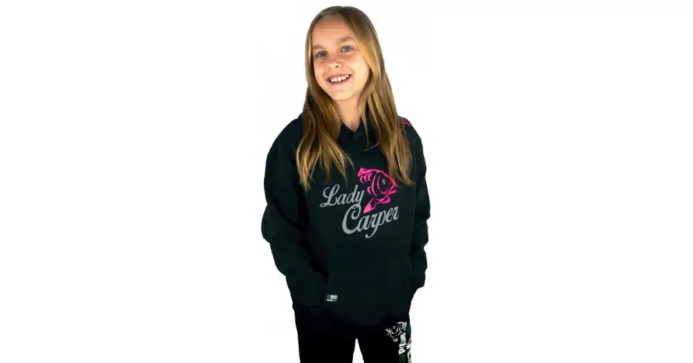 R-SPEKT Dětská Mikina S Kapucí Lady Carper Black - 7/8 yrs Sleva