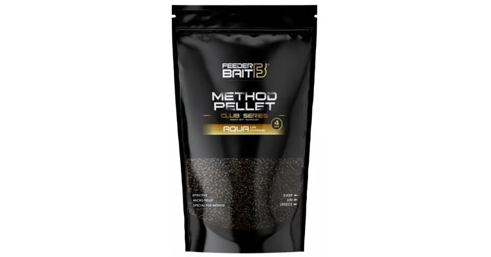 FeederBait Club Series Aqua Micro Pellets 800 g - 4 mm Autentický