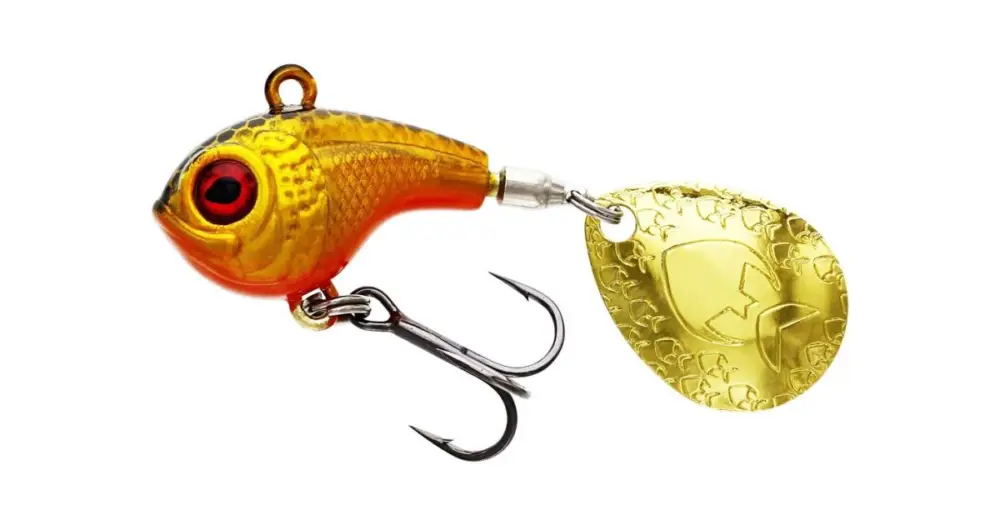 Must-Have Westin Nástraha Dropbite Spin Tail Jig Gold Rush