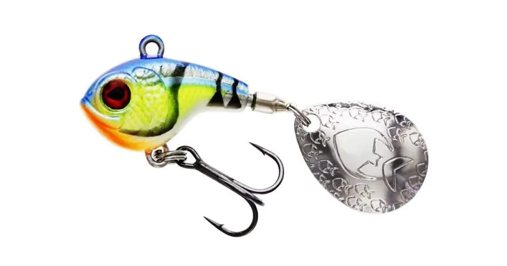 Časově Omezené Westin Nástraha Dropbite Spin Tail Jig Chartreuse Blue Craw